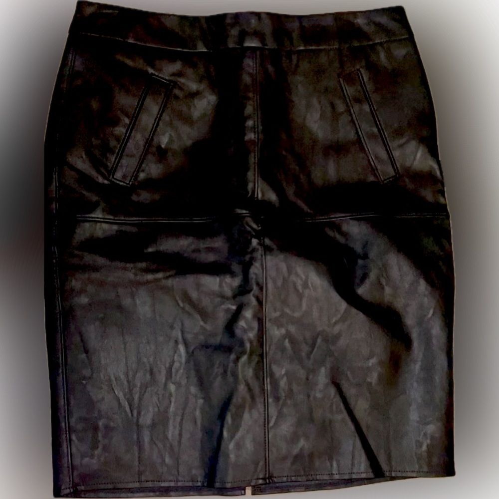 Leather Look, like new, worn less than a handful of times.